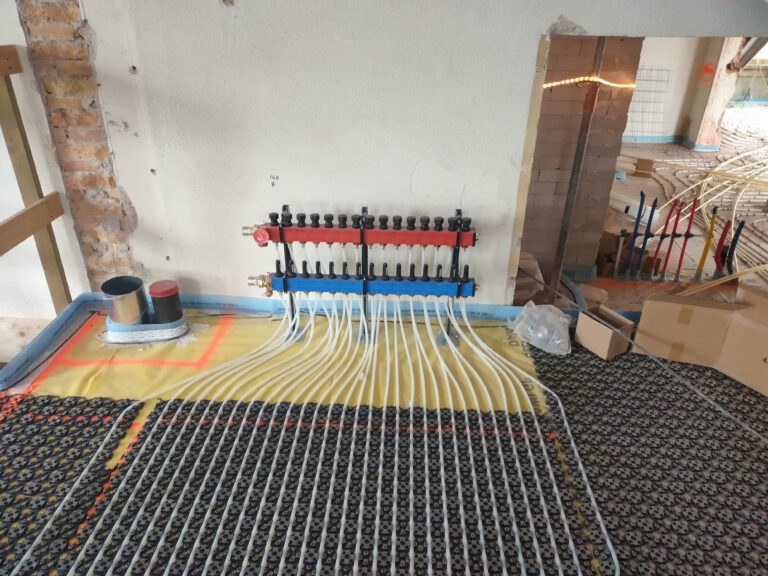 Gewone (watergedragen) vloerverwarming