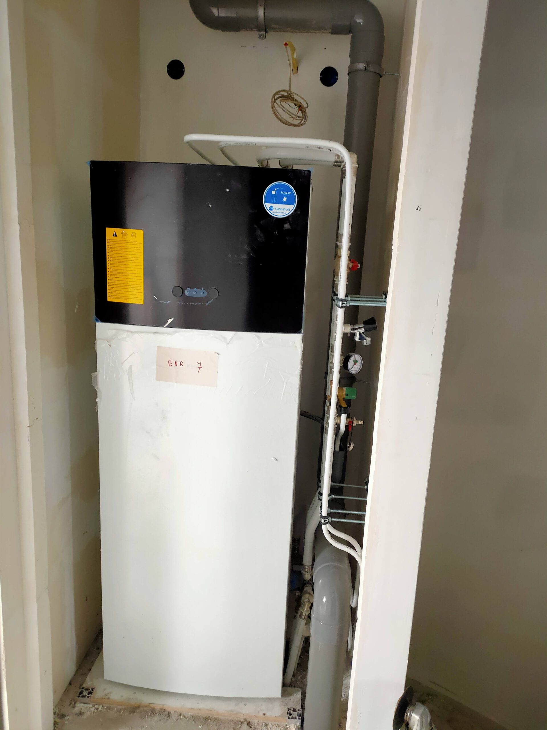 Volledig elektrische warmtepomp