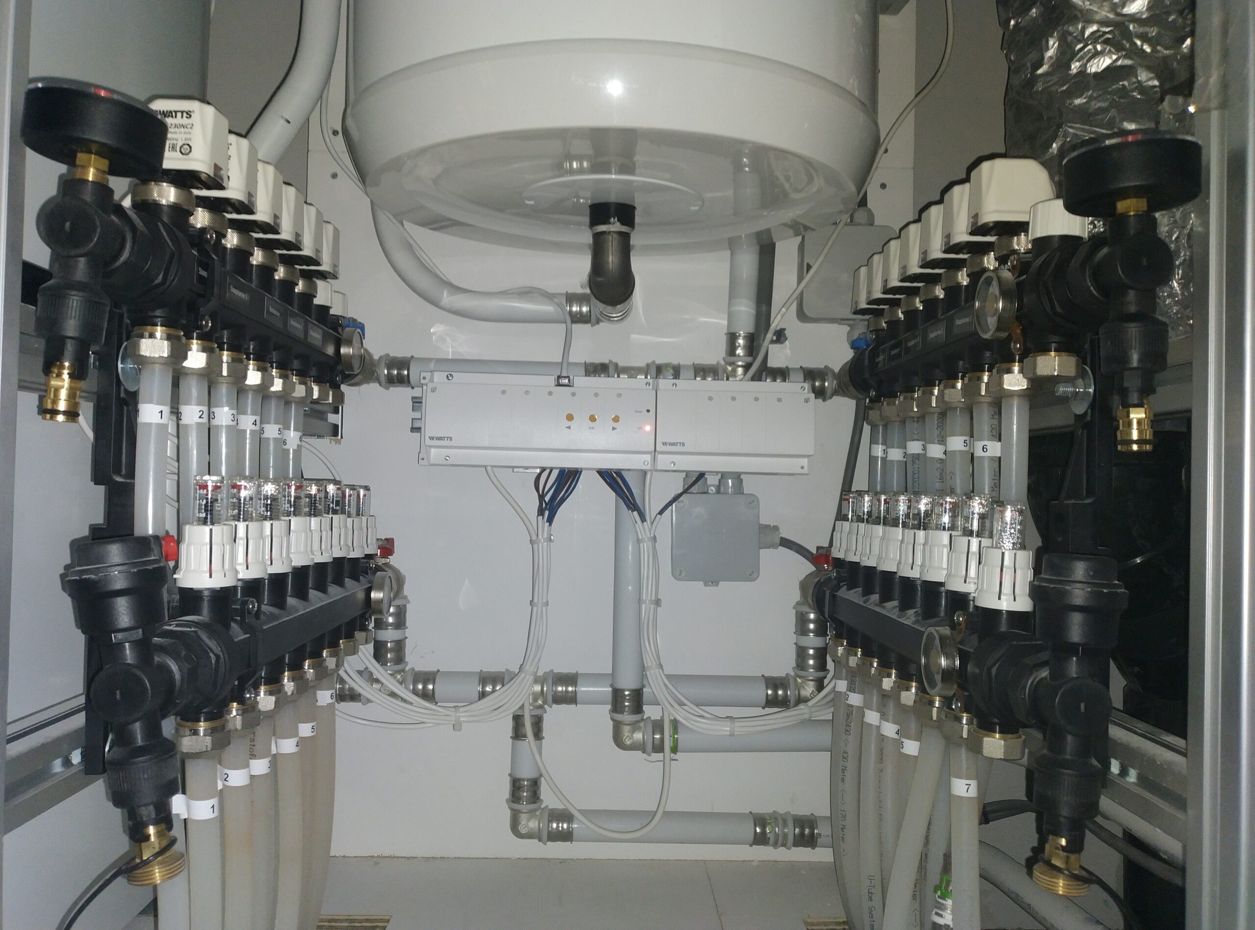 Gewone (watergedragen) vloerverwarming